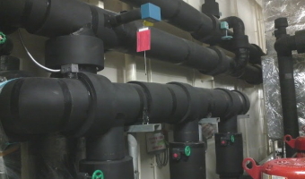 独立気泡断熱材 施工状況